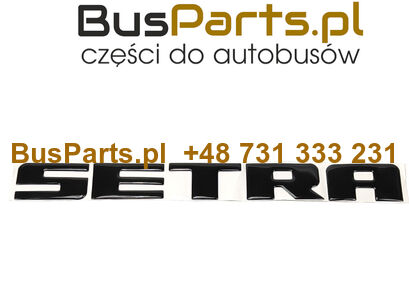 EMBLEMAT NAPIS LOGO SETRA