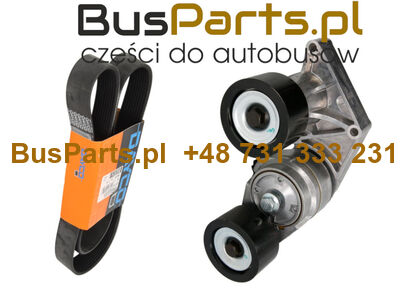 ZESTAW NAPINACZ PASEK POMPY WODY VAN HOOL EURO 5 PACCAR MX