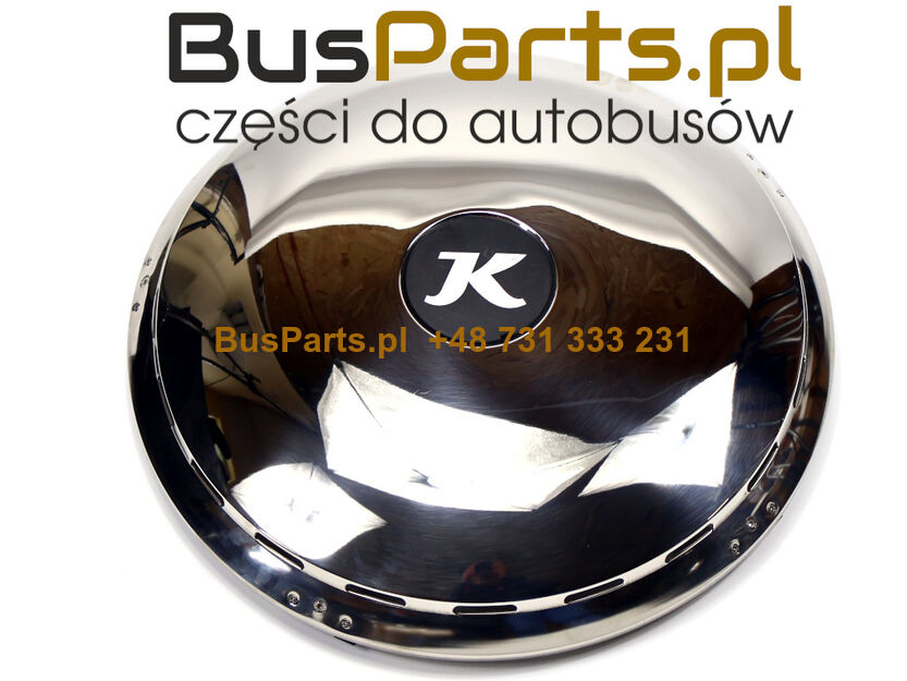 KOŁPAK KOŁA PRZÓD TYŁ SETRA S4... CHROM METALOWY