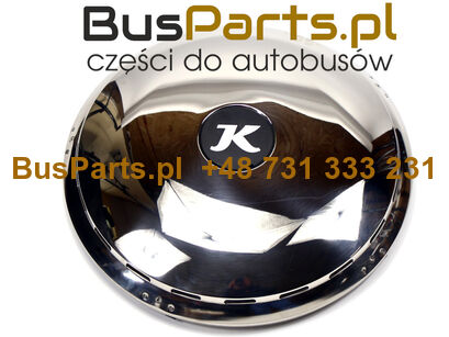 KOŁPAK KOŁA PRZÓD TYŁ SETRA S4... CHROM METALOWY