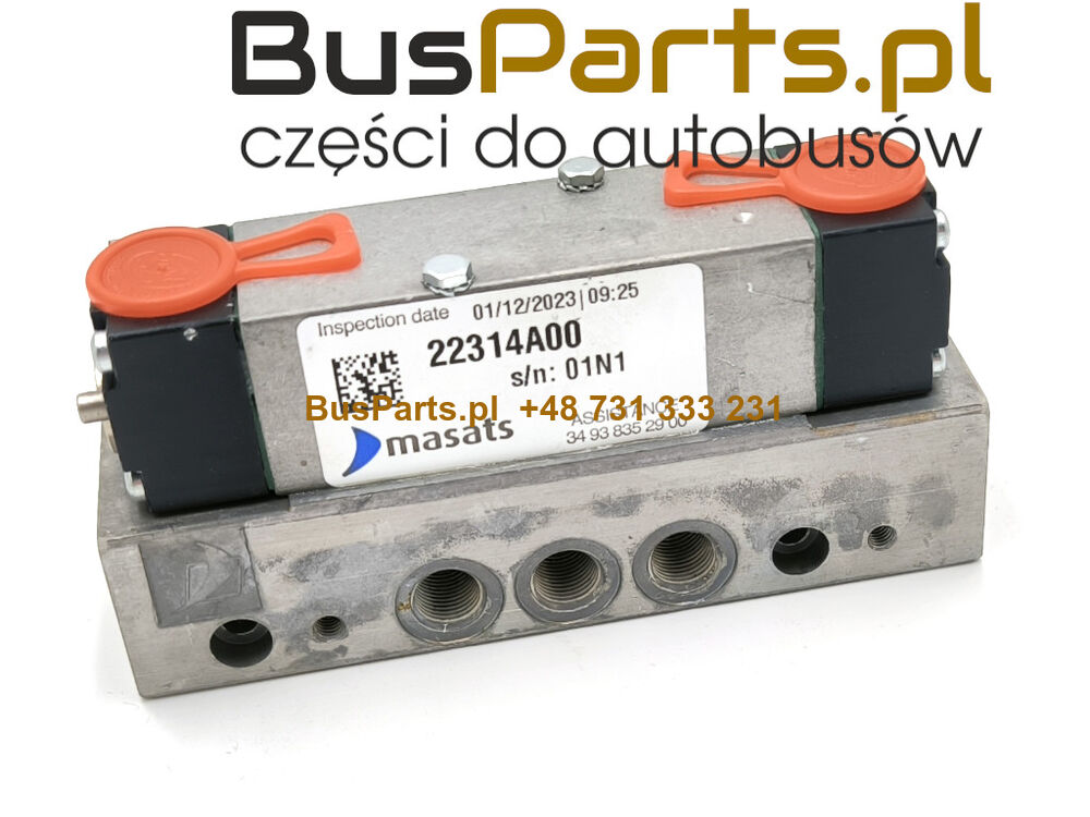 TÜRVENTIL MASATS VDL BOVA FUTURA MAGIQ SCANIA MAN