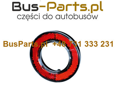 ODBLASK CZERWONY TYŁ NEOPLAN, VDL, BOVA, VOLVO