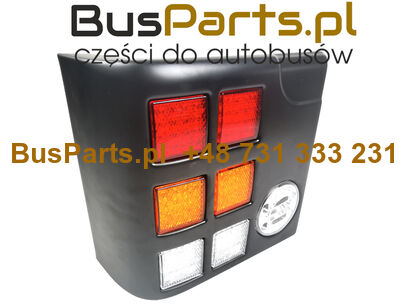 LAMPA OBRYSOWA OBRYSÓWKA LAWETY BUS BUSA LED 12V 24V BOCZNA