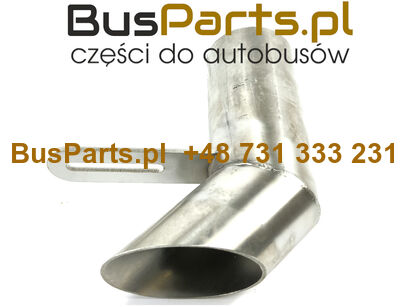 EXHAUST TIP FOR HEATING SETRA S4.. S5.. TOURISMO TRAVEGO STAINLESS STEEL