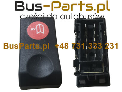 KLAWISZ OTWIERANIA DRZWI RVI, IRISBUS ARES 10-pin