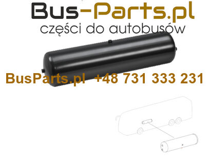 ZBIORNIK POWIETRZA TOURISMO, SETRA S4..., TRAVEGO 60L