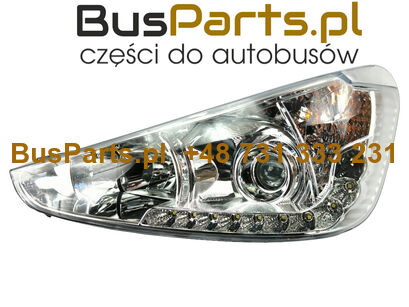 REFLEKTOR LEWY SCANIA i4 i6 BIXENON ŚWIATŁO DO JAZDY DZIENNEJ LED