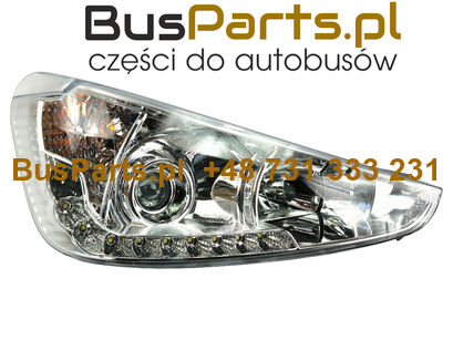 REFLEKTOR PRAWY SCANIA i4 i6 BIXENON ŚWIATŁO DO JAZDY DZIENNEJ LED